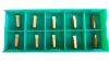 Токарные пластины отрезные из карбида с TIN покрытием, 10 шт, для наборов резцов с державками 8х8, 10х10, 12х12, 14х14, 16х16 мм